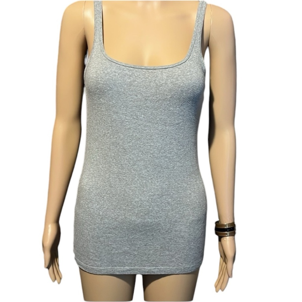 💛10 for $10 or 💰BOGO FREE Old Navy Ladies’ Fitted Heather Gray Tank Top